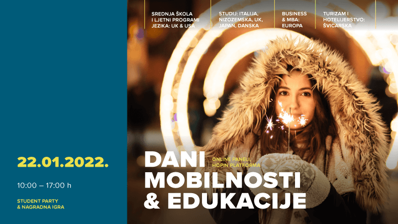 ONLINE Dani mobilnosti i edukacije 22.01.2022.